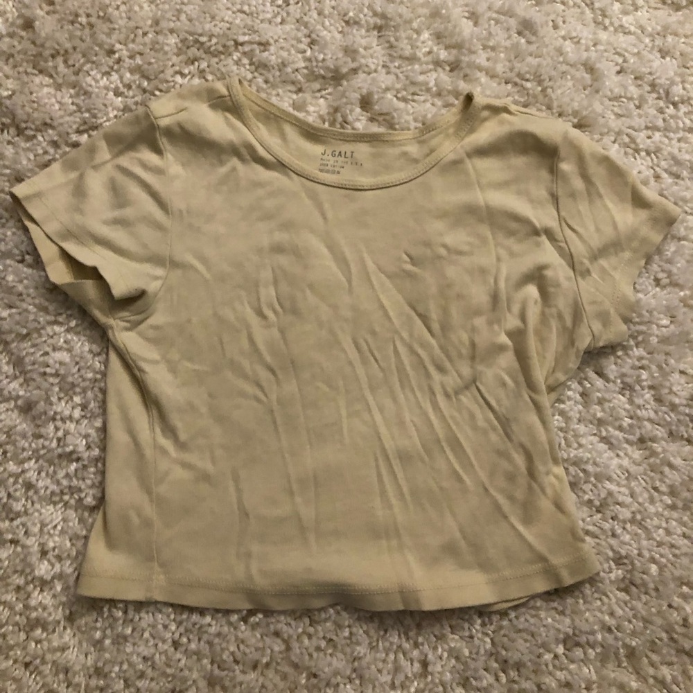 Brandy Melville Yellow Top